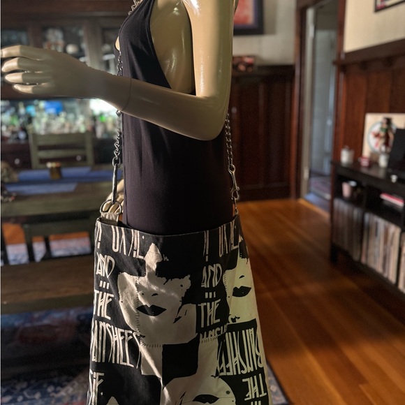 UNISEX Siouxsie and the banshees shoulder bag with chain strap - Picture 6 of 7